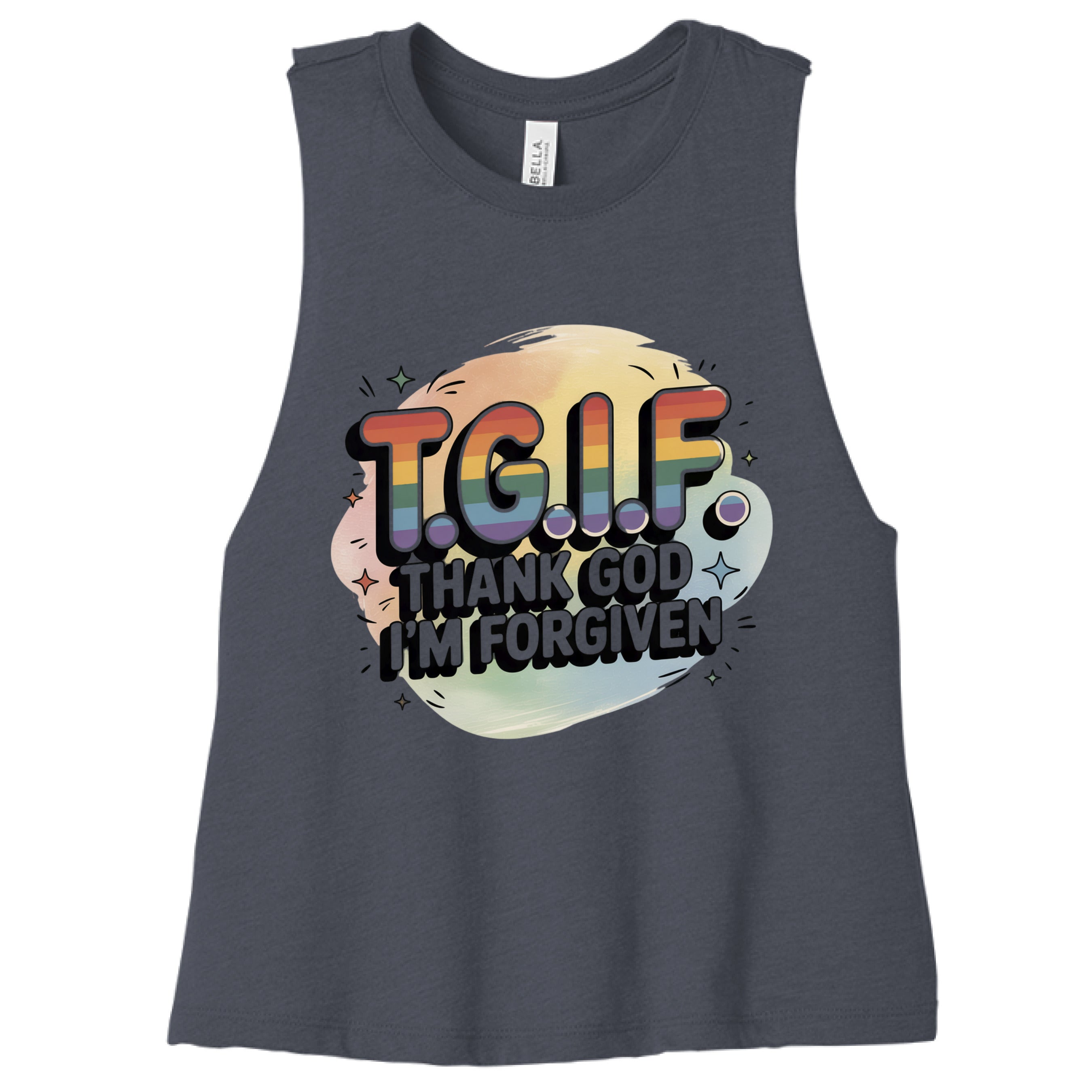 HEATHER NAVY - FRONT