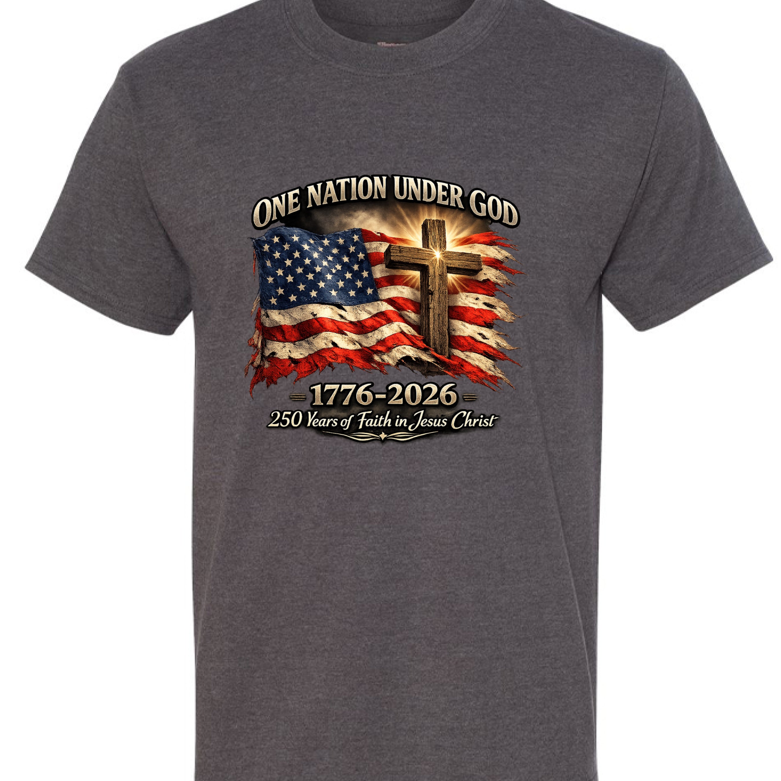 CHARCOAL HEATHER - FRONT