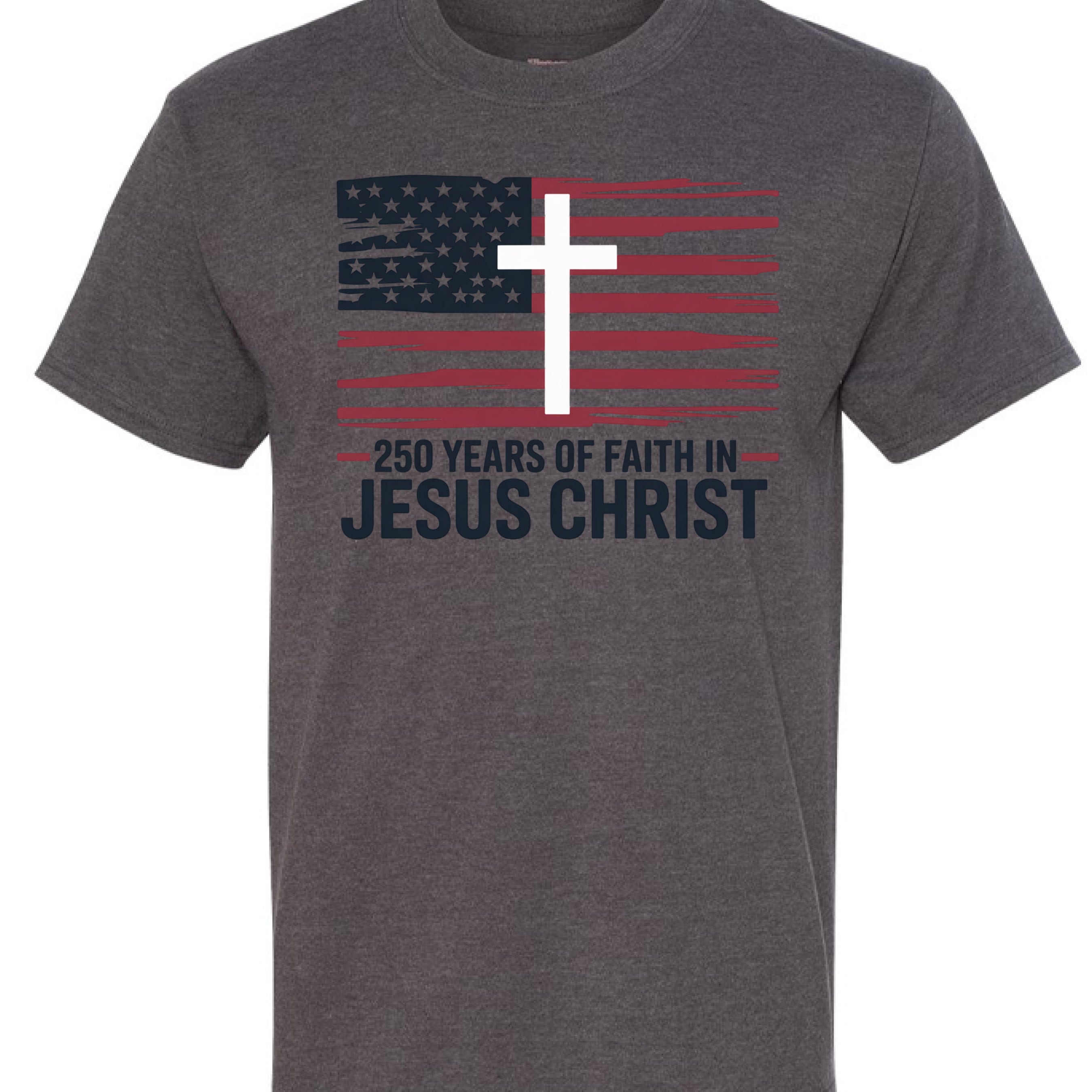 CHARCOAL HEATHER - FRONT