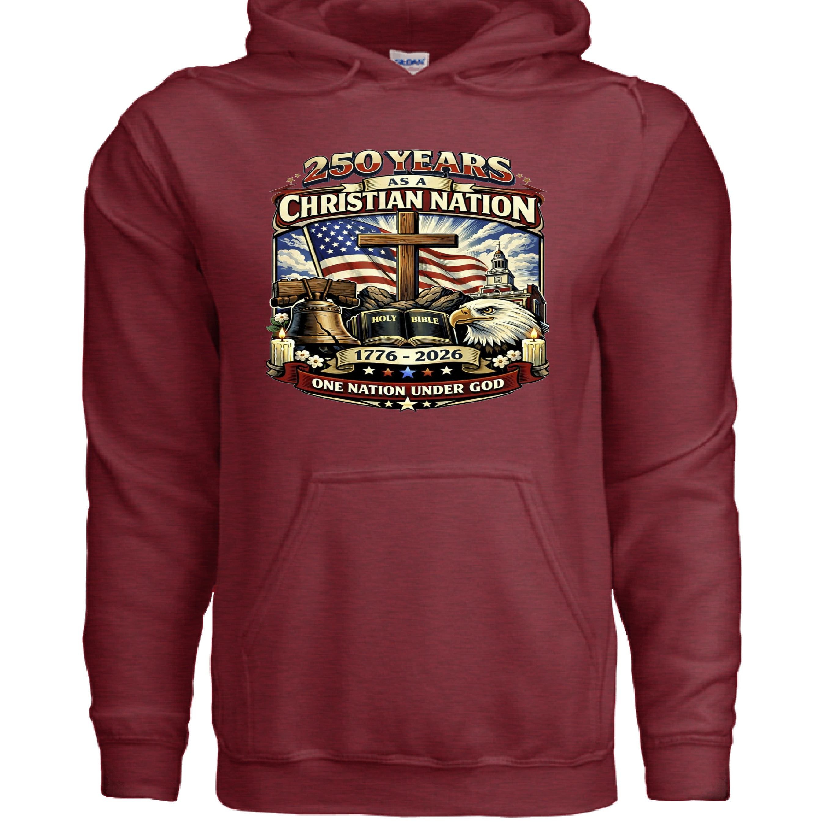 ANTIQUE CHERRY RED - FRONT